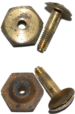 Vis et écrou Simmonds.