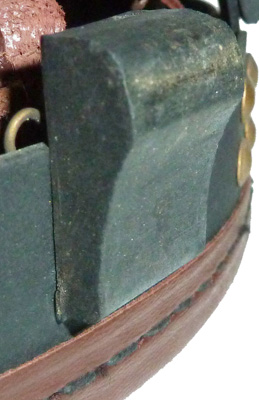 Tampon amortisseur cerclage.