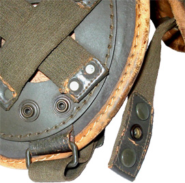 Sangle de serrage dégrafée.