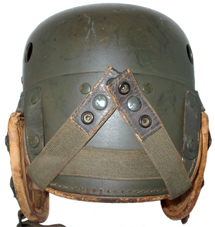 Vue arrière, sangles repliées.