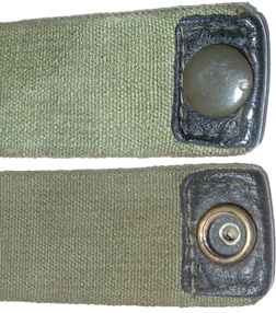 Extrémité de la jugulaire, recto verso.