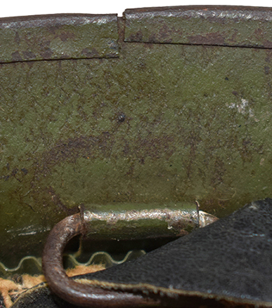 Jointure jonc latérale.