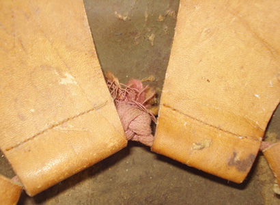 Lacet de réglage en profondeur.