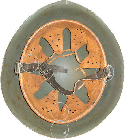 Casque italien M933. Casque italien M933.