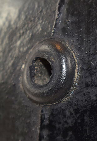 Aérateur en caoutchouc.