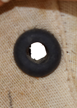 Aérateur en caoutchouc.