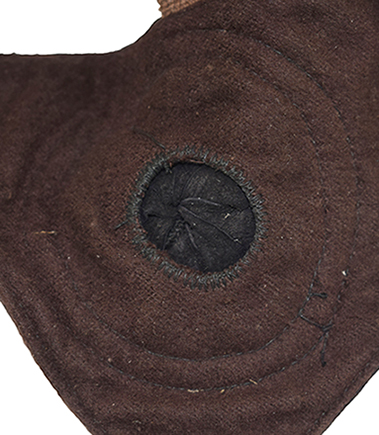 Doublure en suédine.