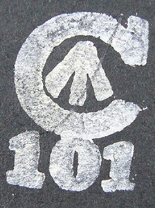 Puis broad arrow tamponnée. Puis broad arrow tamponnée.