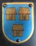 Commune de Scheueren. Insigne Pompier.