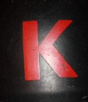 K insigne. K.