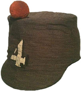 Shako1889InfReg4Cie3. Shako1889.
