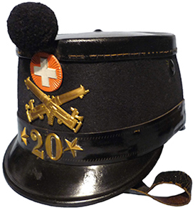 Shako1889MitrLandwCP20EM. Shako1889.