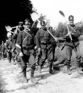 Shako modèle 1889. Shako modèle 1889.