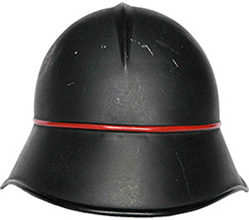 Casque de pompier. Casque de pompier.