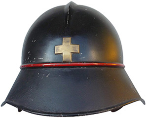 Casque de pompier. Casque de pompier.