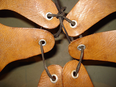 Lacet en place. Lacet en place.