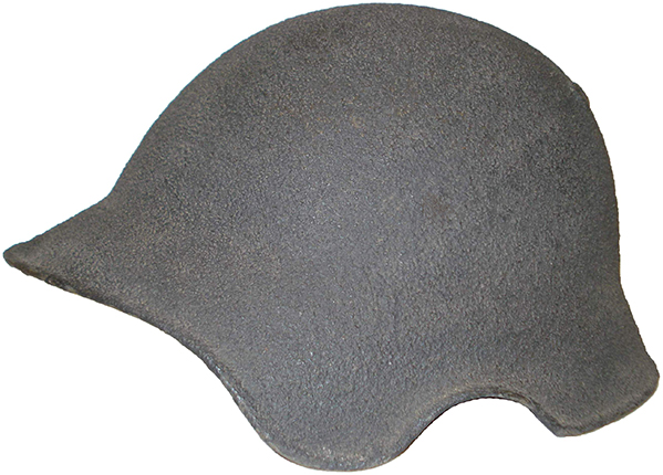 Casque échancré d'armée mod. 43. Casque échancré d'armée mod. 43.