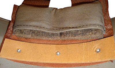 Pochette rembourrage garnie.