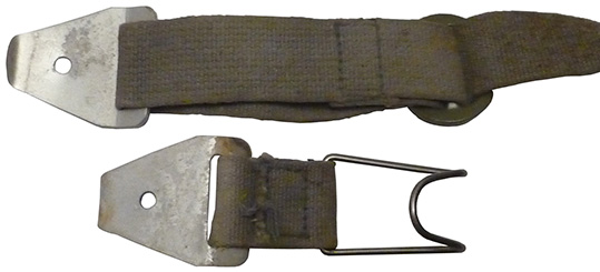 Jugulaire sur pontet.