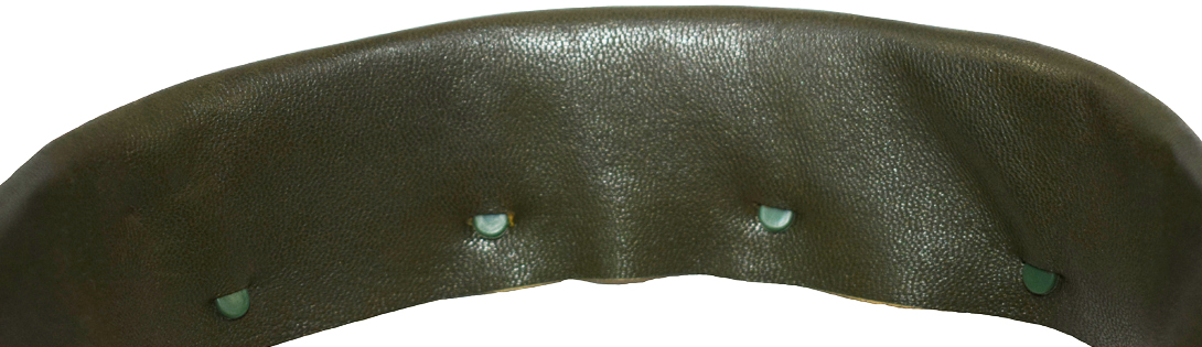 Maintien doublure en cuir. Maintien doublure en cuir.