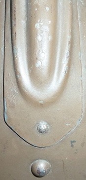 Cimier - partie arrière.