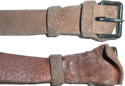 Partie avec boucle à ardillon.