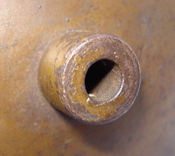 Orifice d'aération.