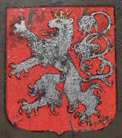 Casque avec insigne aux petites armes du protectorat de Bohême-Moravie.