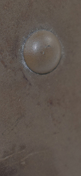 Tête de rivet.
