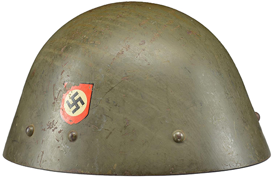 Casque réutilisé par la Polizei.