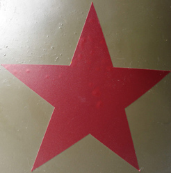 Etoile autocollant. Etoile autocollant.