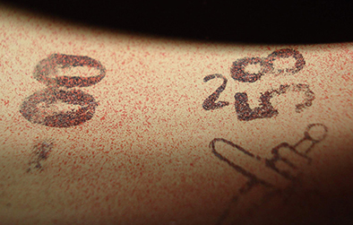 Exemples de tampons de contrôle. Exemples de tampons de contrôle.