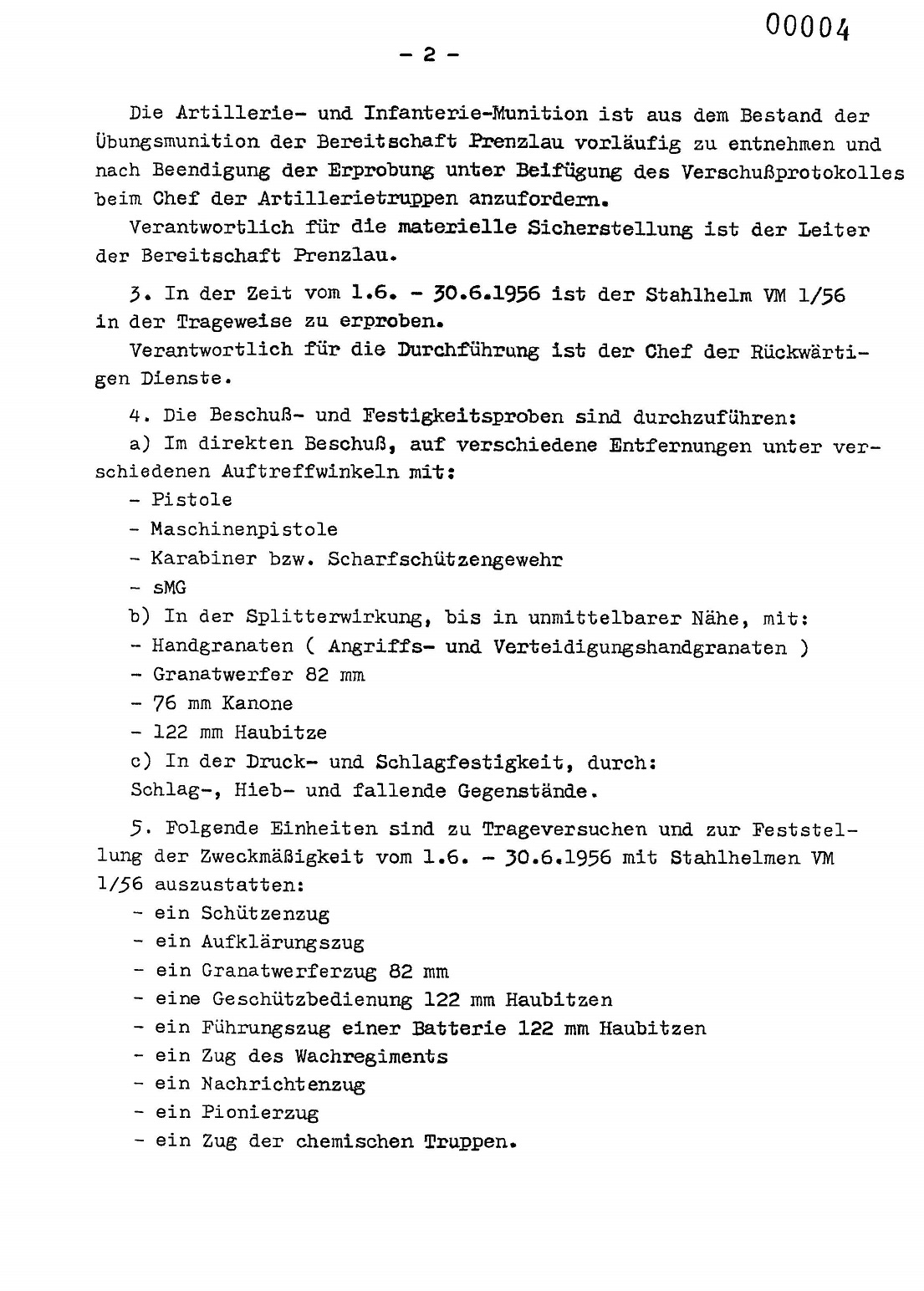 Essai du casque Modell 56.