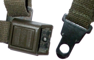 Syst&egrave;me de fixation rapide - ouvert.