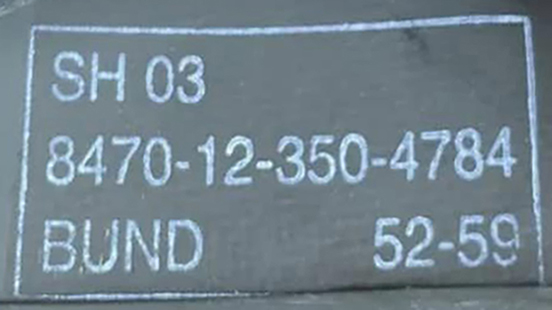 Autre exemple, produit en 2003. Autre exemple, produit en 2003.