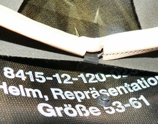 Sous-casque de parade M56. Sous-casque de parade M56.