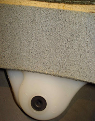 Cerclage en plastique.