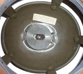 Coupole de maintien et ses cinq branches.