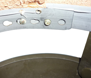 R&eacute;glage de la coiffe (3 positions).