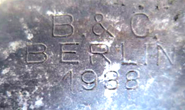 B&C, berlin 1938 alu renforcé. B&C, berlin 1938 alu renforcé.