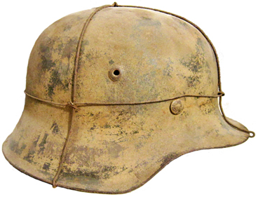 Support de matériels de camouflage, en fil de fer. Support de matériels de camouflage, en fil de fer.