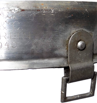 Vue de l'enchapure. Vue de l'enchapure.