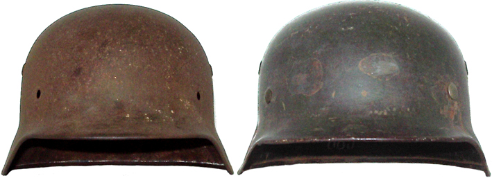 Comparaison de 2 coques, taille 62 et 66. La différence en hauteur est peu sensible. Comparaison de 2 coques, taille 62 et 66. La différence en hauteur est peu sensible.