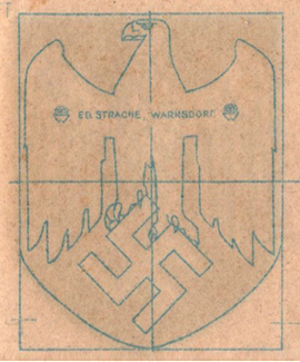 Carte-support Ed Strache. Carte-support Ed Strache.