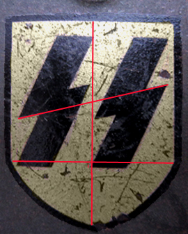 Construction de l'insigne NS/SE (runes t.2). Construction de l'insigne NS/SE (runes t.2).