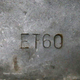 ET 60. ET 60.