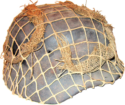 Filet de prise agrémenté de toile de jute. Filet de prise agrémenté de toile de jute.