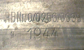 RBNbr 0/0256/0038,1944. RBNbr 0/0256/0038,1944.