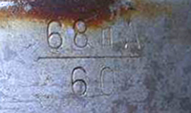 Metall Lederarbeitung, 1938 alu renforcé. .