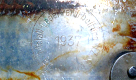 Metall Lederarbeitung, 1937. Metall Lederarbeitung, 1937.